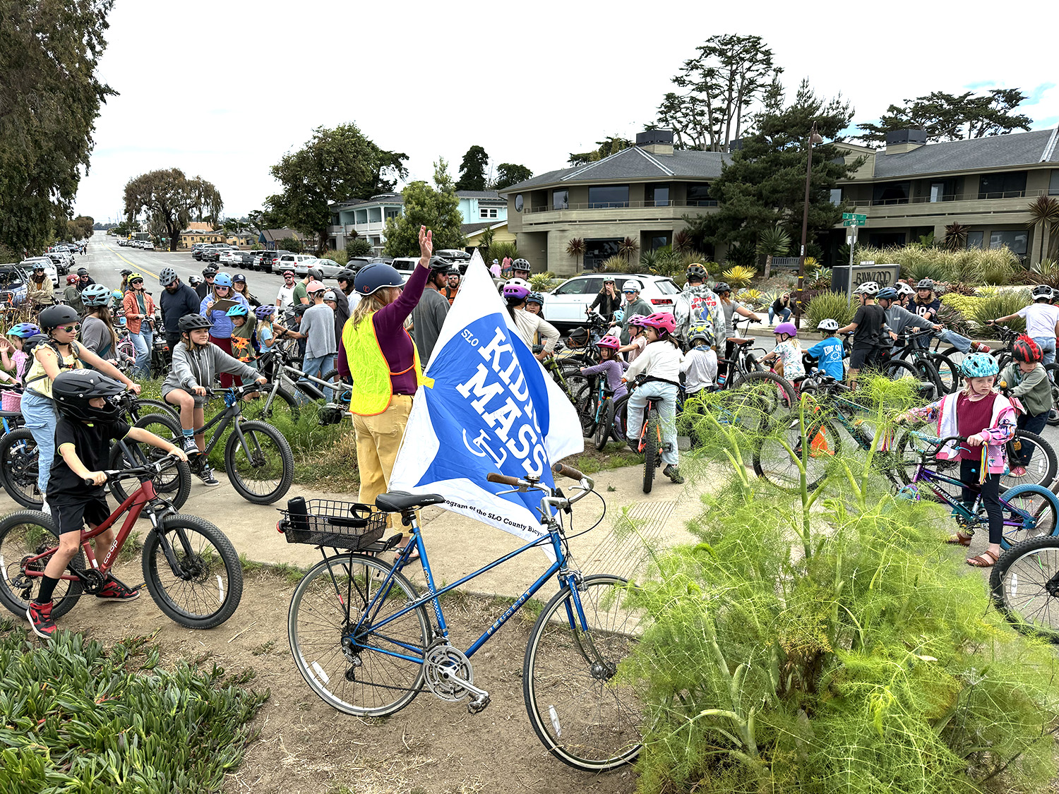 Bike SLO County's Kidical Mass teaches safe cycling through family-friendly rides